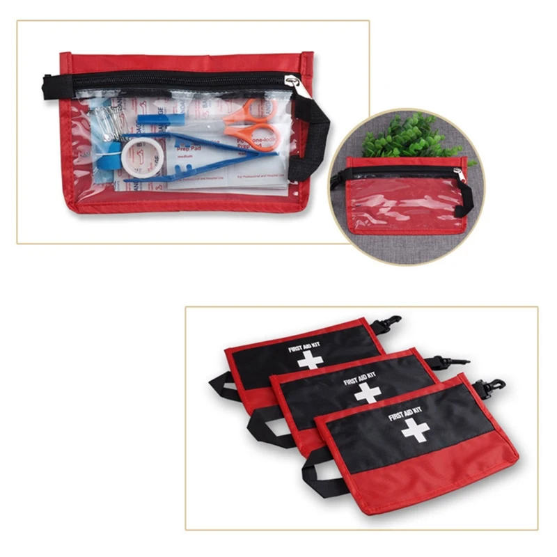 

12Pcs/Set Outdoor Sports First Aid Kit Travel Medicines Portable Camping Bag Survival Handbag Home Office Emergency Kits