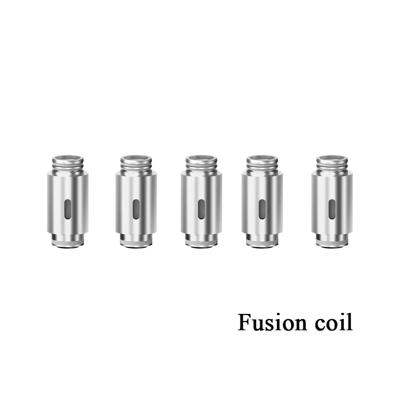 5pcs COILS Вейп-комплект электронной сигареты 50W Fusion sp/FUSION 1500mAh испаритель батарейный мод для электронных сигарет комплект 2 мл мод батарея пара 0.25ohm комплект головки катушки - Цвет: 5pcs COILS