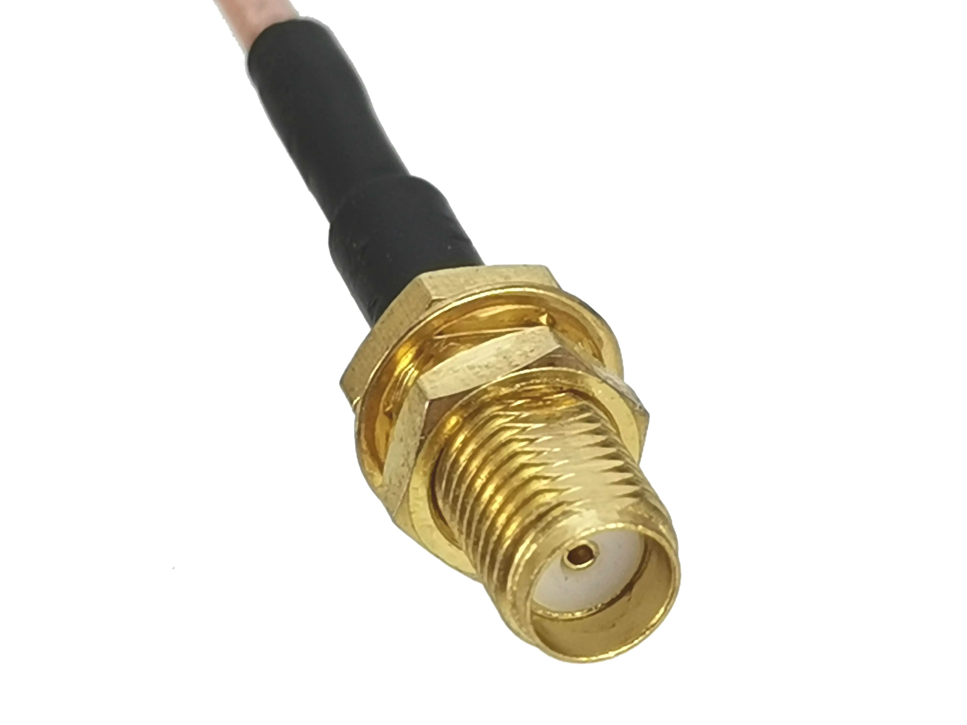 thumbnail image 2 of Beste N Female Bulkhead To SMA Male Plug RG316 Pigtail Cable RF Coaxial Cables Jumper 2 of 9