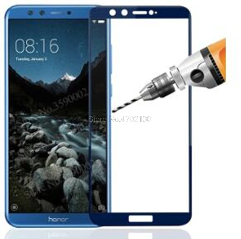 3D защитное стекло на honor 9 lite Защита экрана для huawei закаленное легкая Защитная