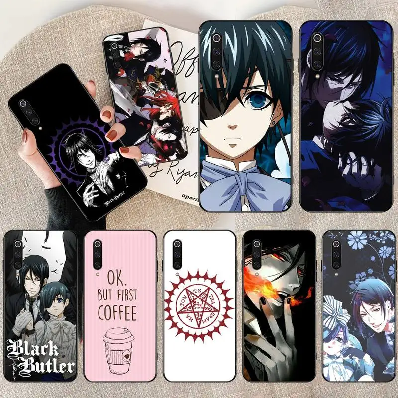 NBDRUICAI Black Butler Kuroshitsuji Newly Arrived Cell Phone Case for Xiaomi Mi9 9SE 8SE Pocophone F1 Mi8 Lite | Мобильные телефоны