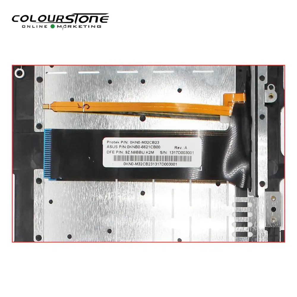 Najtaniej Rosja czarny z pokrywą C klawiatura laptopa notebook RU klawiatura do asus N76 podświetlana klawiatura