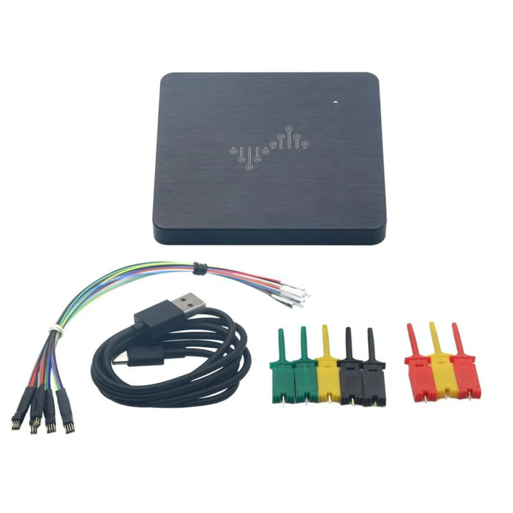 Новинка Высокое качество Прочный DSLogic USB логический анализатор 16 г глубина 16CH 100 м выборка Базовая версия TPU
