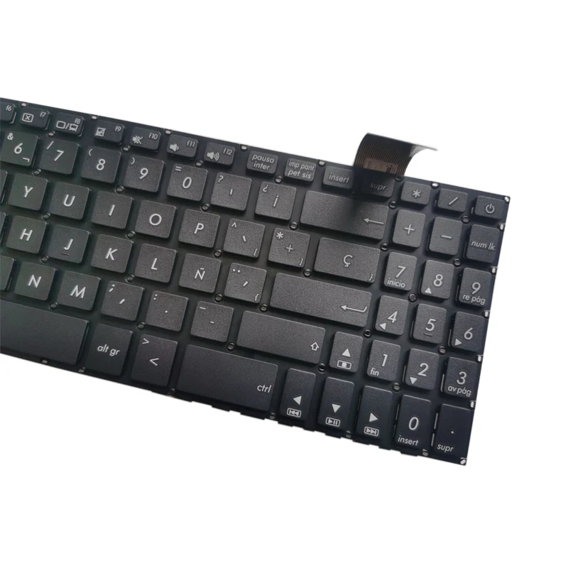 Teclado de Laptop sp Espanhol la Latina para Asus X570u X570ud X570z X570zd R570u R570ud R570z R570zd F570zd F570u F570ud K570u Teclado de substituição - Imagem 3
