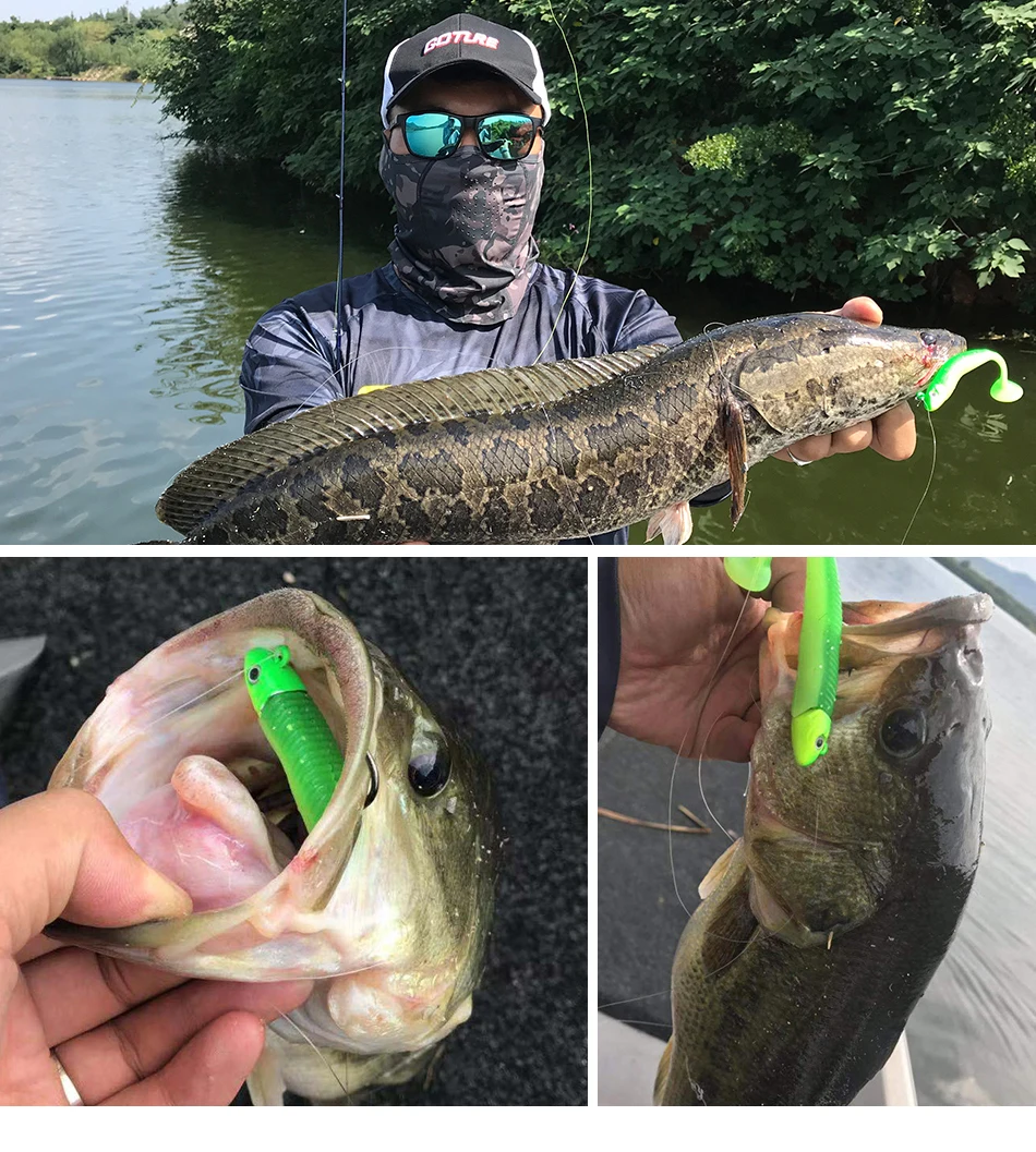 soft fishing lure artificial bait carp bass fishing wobblers  (12)