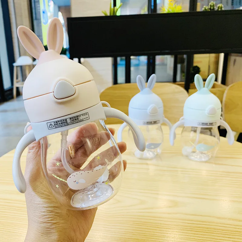 Baby-Bottle Strap Air-Vent Nursing-Feeding-Bottle Anti-Colic Natural Infant Bpa-Free