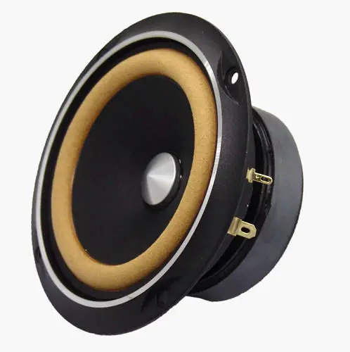 HF-046 Hi-Fi Динамик s 4 дюйма полный спектр симметричный магнитной цепи кожа-кромочная