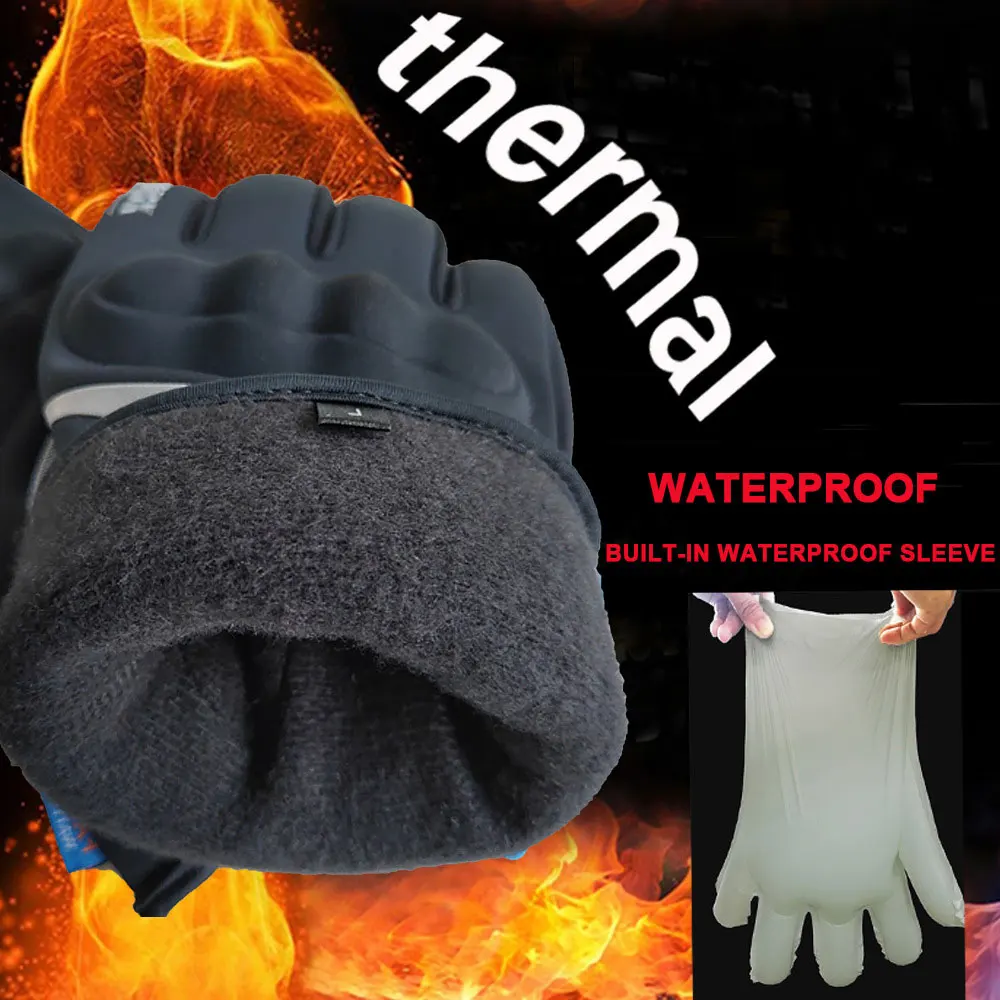 Masontex мотоциклетные перчатки мужские зимние водонепроницаемые мото перчатки сенсорный экран Guantes мото ветрозащитные Мотоциклетные Перчатки