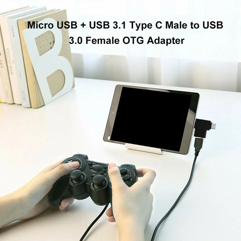 2 в 1 5 Гбит/с OTG адаптер USB 3,1 USB C type-C Micro USB мужчина к USB 3,0 Женский конвертер для samsung huawei Xiaomi MacBook