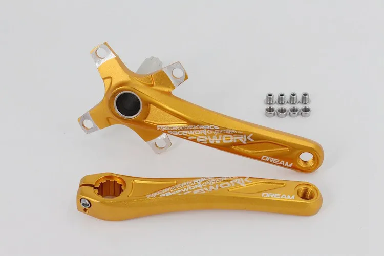 RACEWORK шатунный палец для 104BCD 170 мм Дорожный велосипед Звездочка MTB велосипед диаметра окружности болтов(Алюминий сплава нижний шатун со звездочками для велосипеда рукоятка MTB