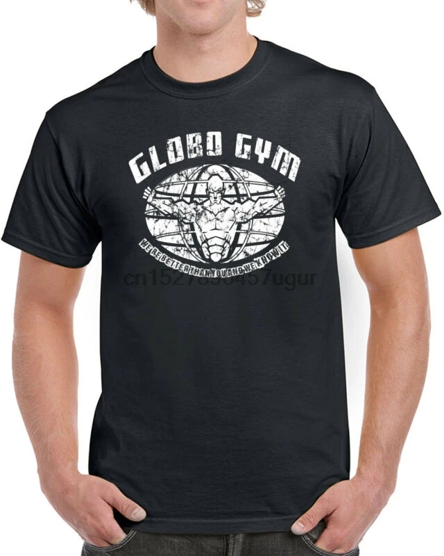 297 Мужская футболка Globo Gym Забавный костюм униформа dodgeball винтажные бюстгальтеры