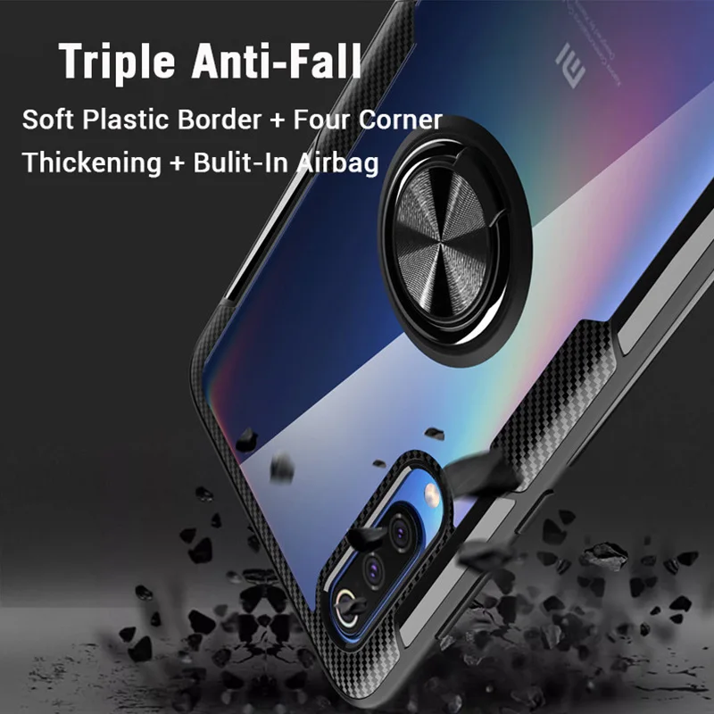 Прочный Магнитный чехол для Xiaomi mi 9 8 SE Lite 9T роскошное закаленное стекло Xio mi Red mi K20 Note 7 6 Pro автомобильный держатель противоударный чехол