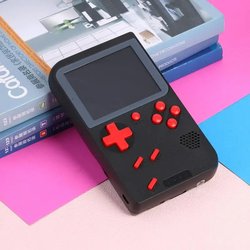 PB03 Mini Handheld Retro Video Game Console 8 Bit Pocket Game Player Built-in 400 Classic Games Gift for Child Nostalgic Player