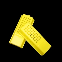 65 шт. профессиональные королевские Транспортные клетки разведение пчел клетки пластиковые Соединенные пчелы инструменты король прозрачная фурнитура распродажа