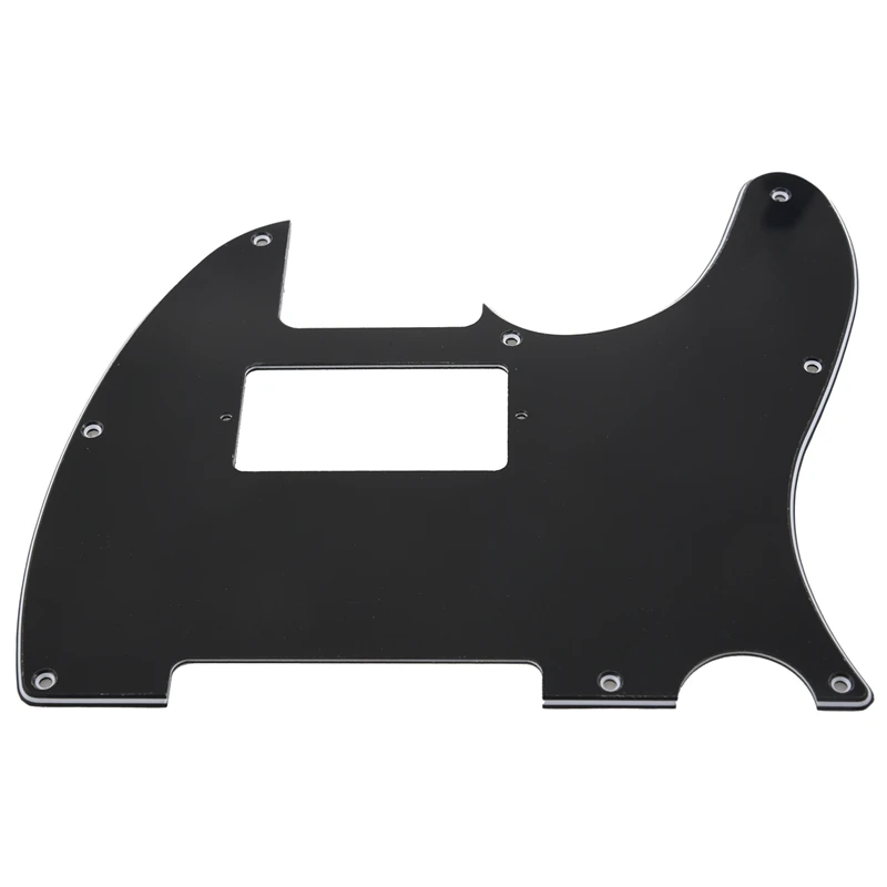 Черный 3 слоя Электрогитары хамбакер кроя Pickguards для Tele Стиль|Детали и аксессуары