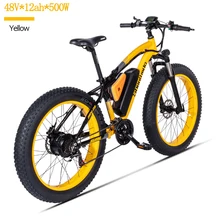 Электрический горный велосипед двигатель bafang 500 Вт пляжный ровер электрический велосипед 48V17A литиевый Ele t ebike Электрический пляжный автомобиль 26 дюймов Elec