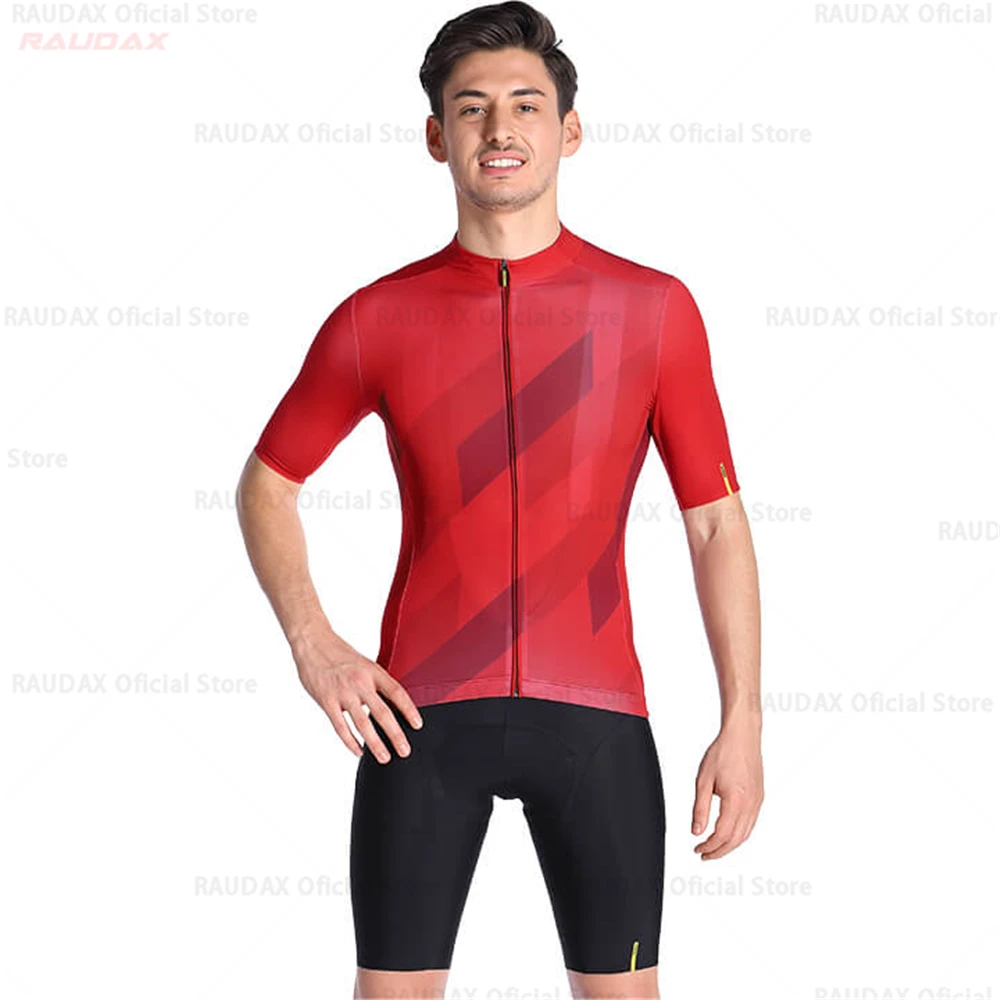 Мужская одежда для велоспорта 2020 Mavic с коротким рукавом Ropa Ciclismo летний комплект