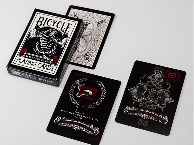 Велосипед черный тигр/Призрак/тень Монстр игральные карты Ellusionist колода USPCC коллекционные покер карточные игры магические трюки реквизит