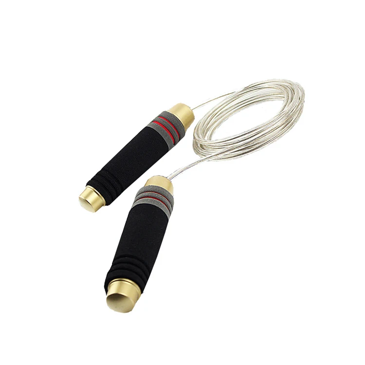 

Heavy Exercise Weighted Speed Fitness Steel Wire Bearing Skipping Jump Rope