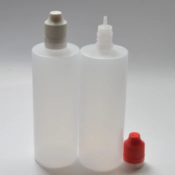 

Plastic Bottle 120ml Empty E-cig E Liquid Dropper Bottles with Tamper Evident Childproof Cap And Needle Tip