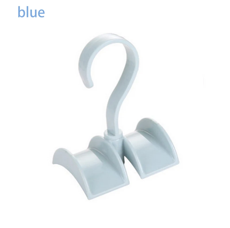 blue 360 градусов стойка для галстуков вращающийся подвесной держатель для домашнего гардероба многофункциональная сумка вешалка для шарфов Стеллаж Для Хранения Одежды Органайзер - Цвет: blue