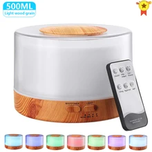 500ML Aromatherapie Diffusor Xiomi Luftbefeuchter mit LED Licht Hause Zimmer Ultraschall Kühlen Nebel Aroma Ätherisches Öl Diffusor