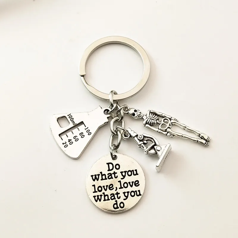 1 шт. брелок для ключей с микроскопом | Украшения и аксессуары