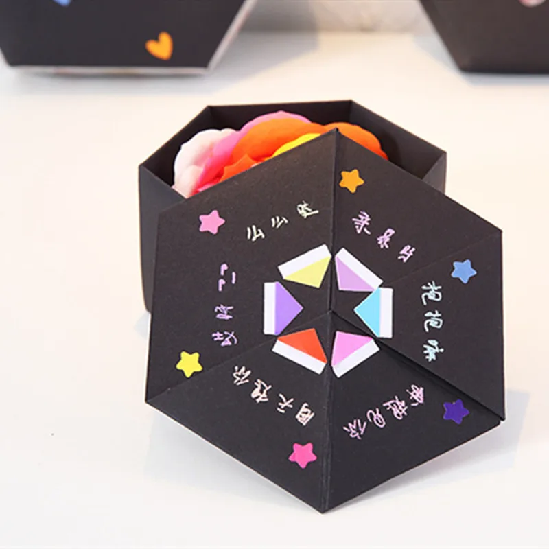 Hexagon Explosion фотоальбом DIY Скрапбукинг детские романтические подарки на день