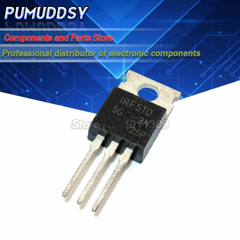 IRF510N 20Pcs IRF510N Irf510 Power Mosfet N-Channel 5.6A 100V To-220 - Foto 5