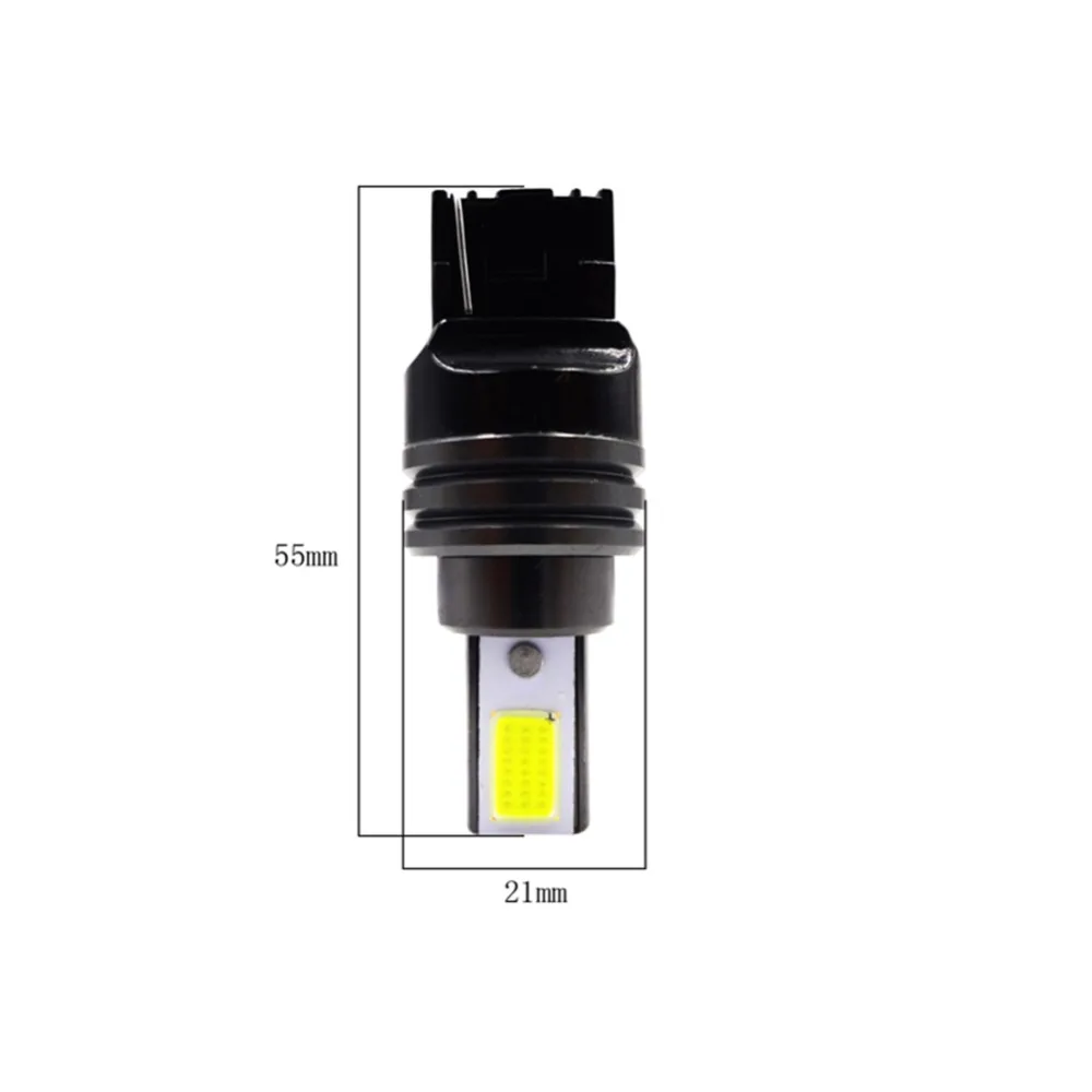 2 шт./компл. встроенный драйвер IC 12 V-14 V 1156 T20 T15 светодиодные задние фары Дневные стоп-сигнал Белый
