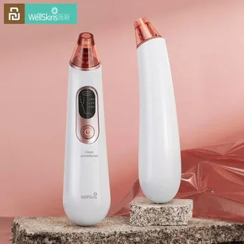 

Youpin Wellskins Electric Blackhead Cleaner Deep Pore Cleanser Acne Pimple Remover Face Clean Facial Skin Care Beauty Tools