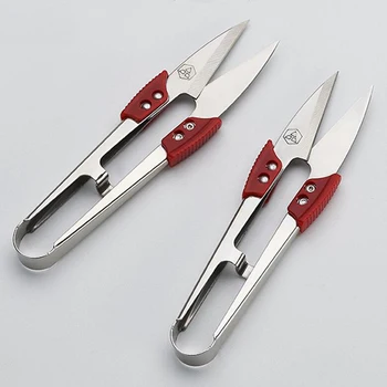 

Stainless Steel Yarn Shears Cutting Sewing Scissors Shears Cross Stitch Scissors Embroidery Scissor U Thread Scissors for Fabric