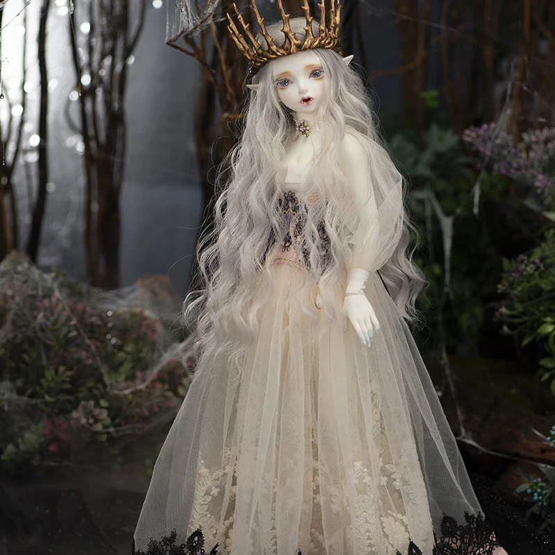 1/4 масштаб Обнаженная BJD кукла вампир Эльф Девушка BJD/SD смола фигурка кукла модель игрушка подарок. В комплект не входит одежда, обувь, парик A0172Hwayu MSD