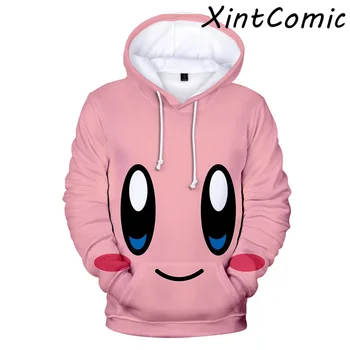 

3D Anime Game Kirby Hoodies cute Cartoon Game sweatshirt 3D Printing Jackets Men Women Unisex Kid Teenage Hip Hop Cool Hot Sale