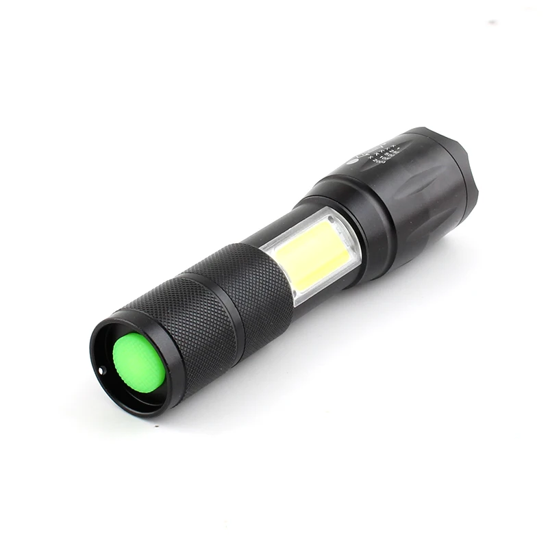 

LED Torch Flashlight T6 Bulbs High lighting camping climbing 18650 battery torch Flashlights 1200LM Zoomable waterproof torches