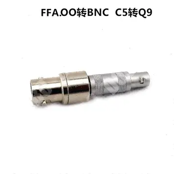 

1pce Adapter FFA.00S 1PIN FFA.00S C5 to BNC Q9 Female Jack Connector for Ultrasonic Flaw Detector