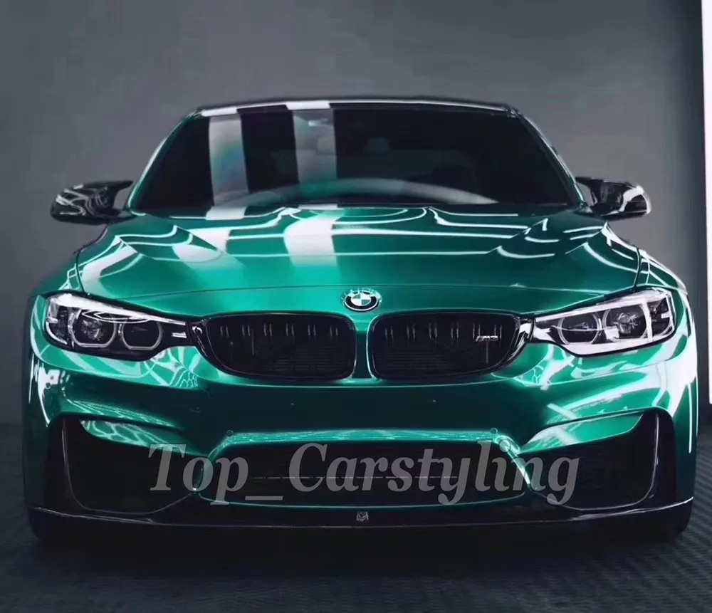 BMW M3 Wrap - Super Gloss Viper Green