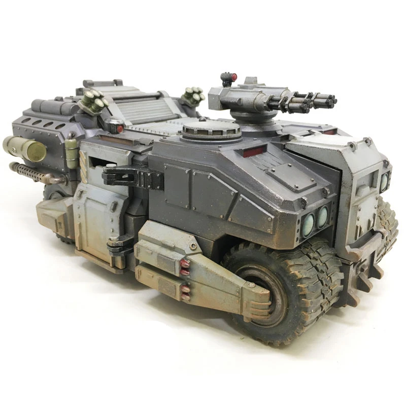 JOYTOY 1/27 военная техника и солдат Мамонт бронированный автомобиль многофункциональные наборы в коробке - Цвет: Серый