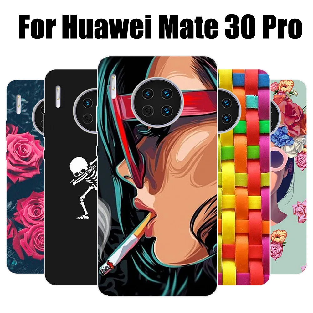 Мягкий ТПУ чехол для телефона huawei mate 30 Coque Pro Capa |