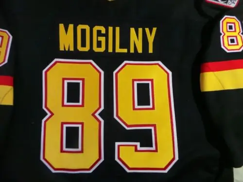 Ванкувер Canucks#89 Александер могилни Ретро Возврат хоккейная Джерси Вышивка сшитая Настроить любое количество и имя