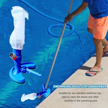 

Pool Vacuum Cleaner Practical Multi-functional Classic Swimming Pool Suction Head Pond Fountain Brush Cleaning Tool