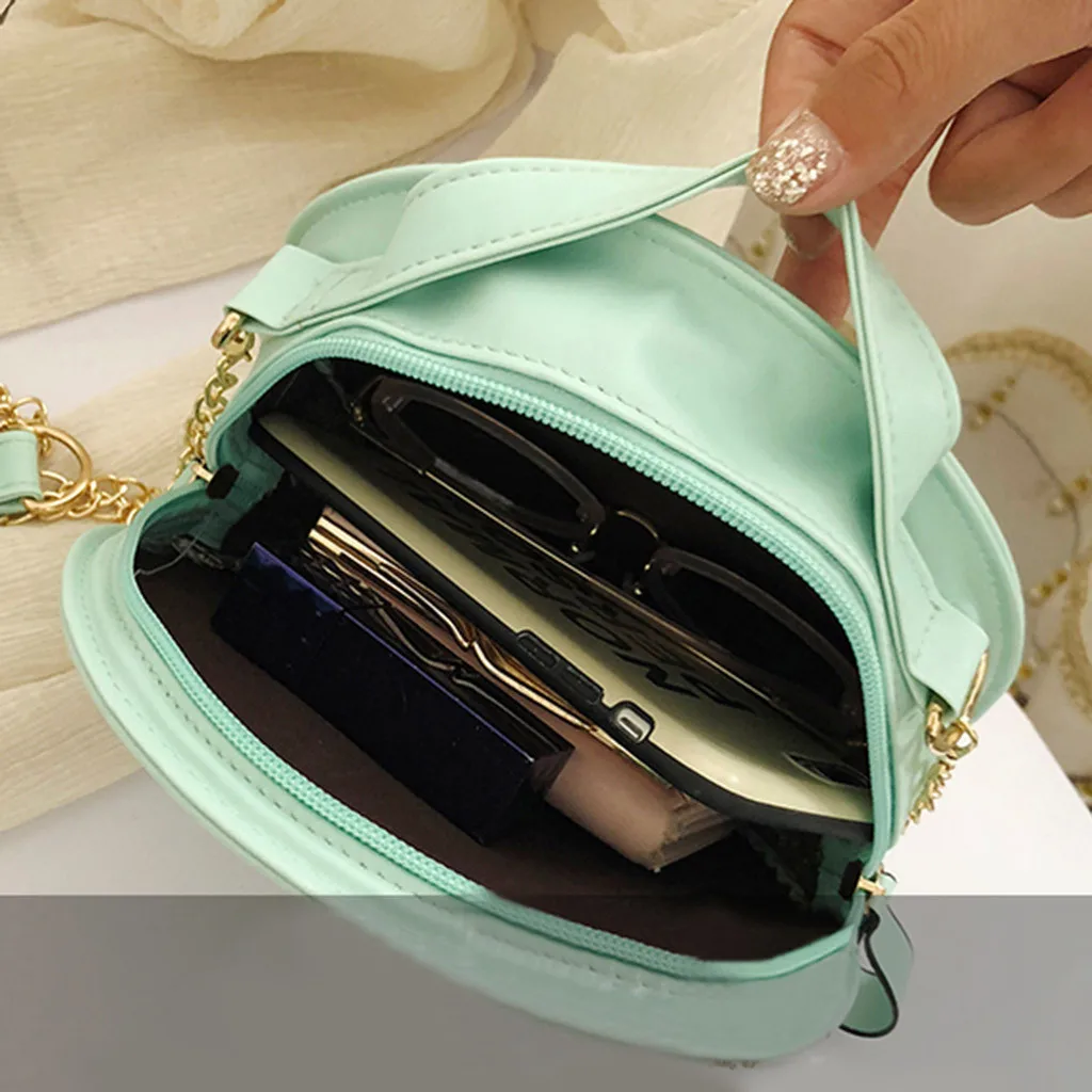 Женская модная кружевная свежая сумка через плечо, одноцветная маленькая круглая сумка, сумка через плечо, держатель для карт, кошелек для монет