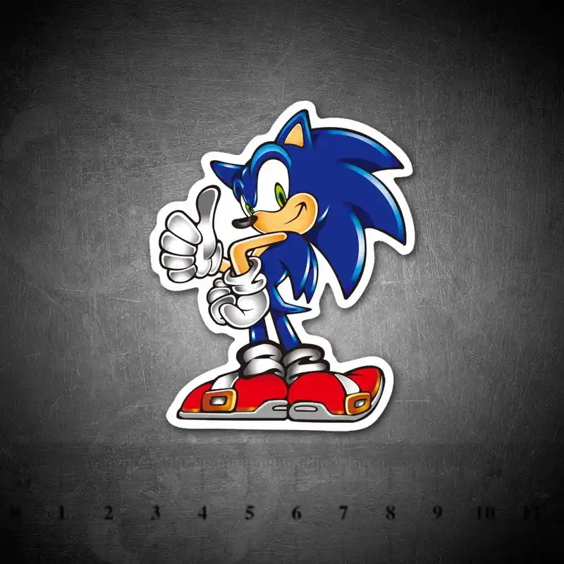 sonic the hedgehog bike helmet