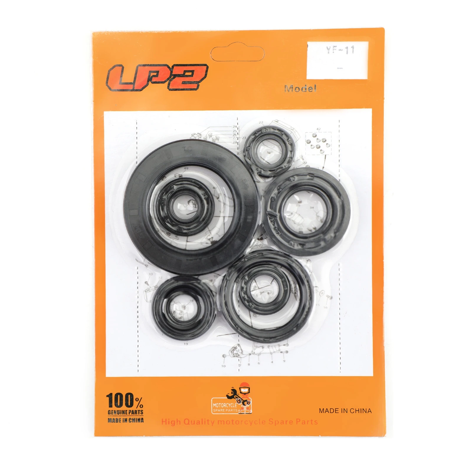 PROD 4000735364230 Areyourshop 8pcs for Honda CR250R 1992-2001 1993
1994 1995 1996 1997 2000 CR 250R cr250r cr-250r Engine Oil Seal Kit Set