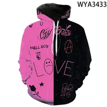 

Music Singer Lil Peep Series 3D Printing Hoodie,Children's Men's And Women's Hoodie, Street Fashion Hip-hop,Oversized Sweatshirt