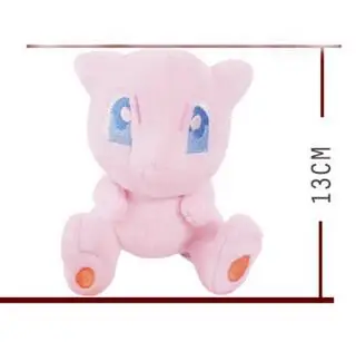 Mewtwo Мягкая Плюшевая Кукла мини фигурка 13 см игрушка из аниме подарок на день рождения для детей