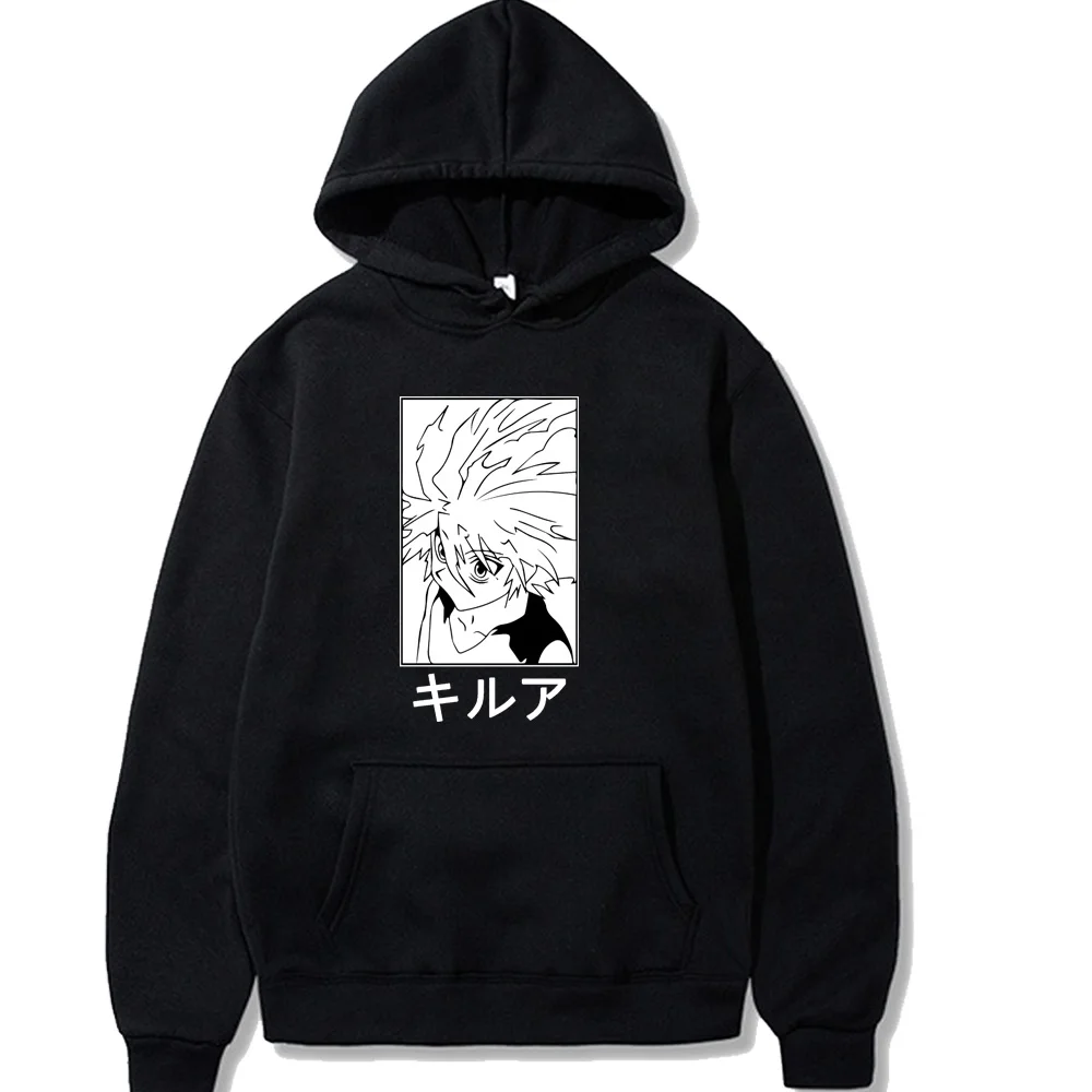 Killua Zoldyck Толстовка для женщин свободный Hunter X охотника | Мужская одежда