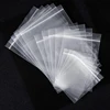 100pcs/lot Thick Transparent Zip lock Bags Clear Ziplock Food package Storage bag Plastic Thick Small Jewelry packing Zip Bags 4