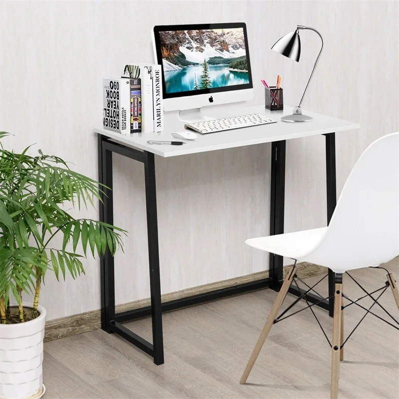 

Folding Computer Laptop PC Writing Study Desk Table HW59217