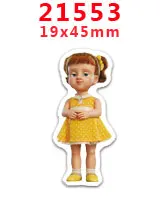 21553 30 шт мультяшное плоское украшение из смолы PR 21553 - Цвет: 21553